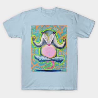 Mindful opossum T-Shirt